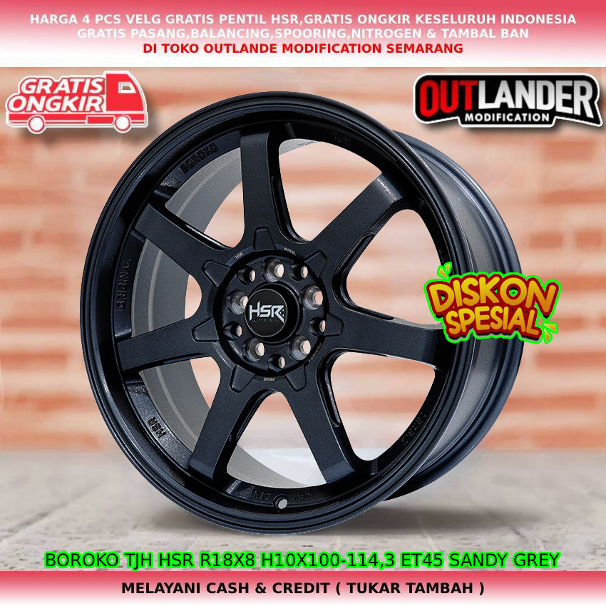 velg ring18 velg mobil yaris cross| new veloz| new xenia| new livina| dll hsr boroko tjh R18