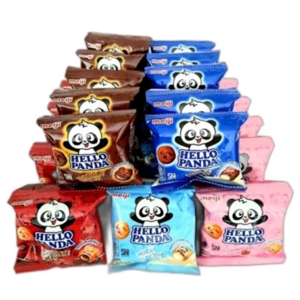 GROSIR Hello Panda Renceng isi 10 pcs x 8 Gr snack jajan