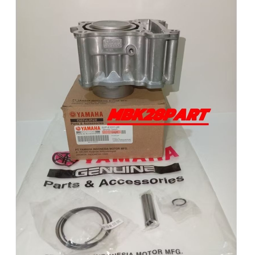 BLOK SEHER KOMPLIT YAMAHA JUPITER MX 135 CC BLOK SEHER ASSY 5YP-50C JUPITER MX ORIGINAL