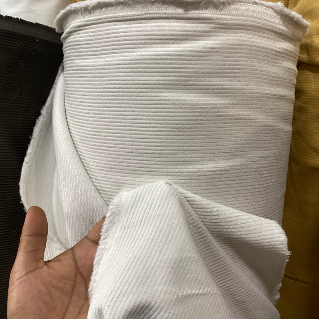 corduroy kain katun corduroy tebal kain meteran harga per 0.5 meter