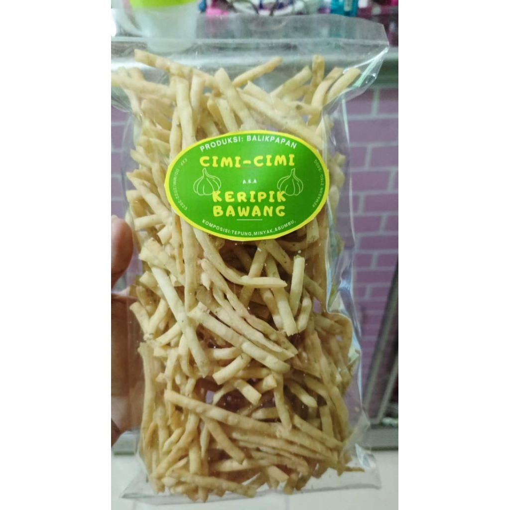 kripik bawang/cimi-cimi gurih, stik bawang