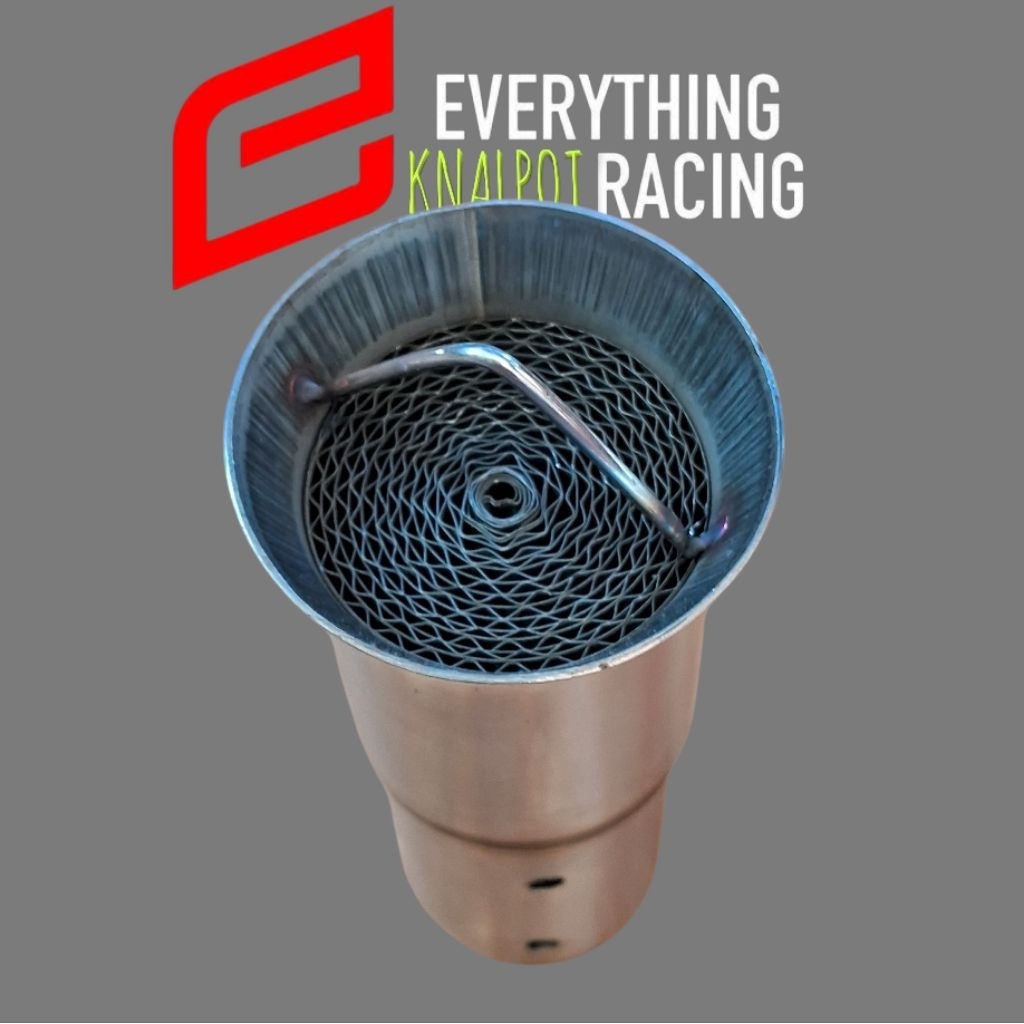 Peredam knalpot | Db killer knalpot | Penghalus suara Knalpot wor/racing berbahan stainless dengan m