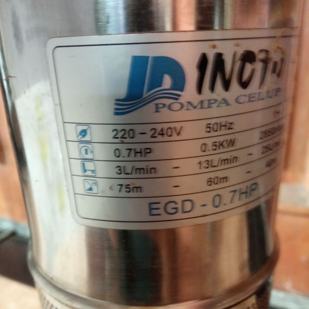 Pompa-sibel /SATELIT-INOTO-0,75hp