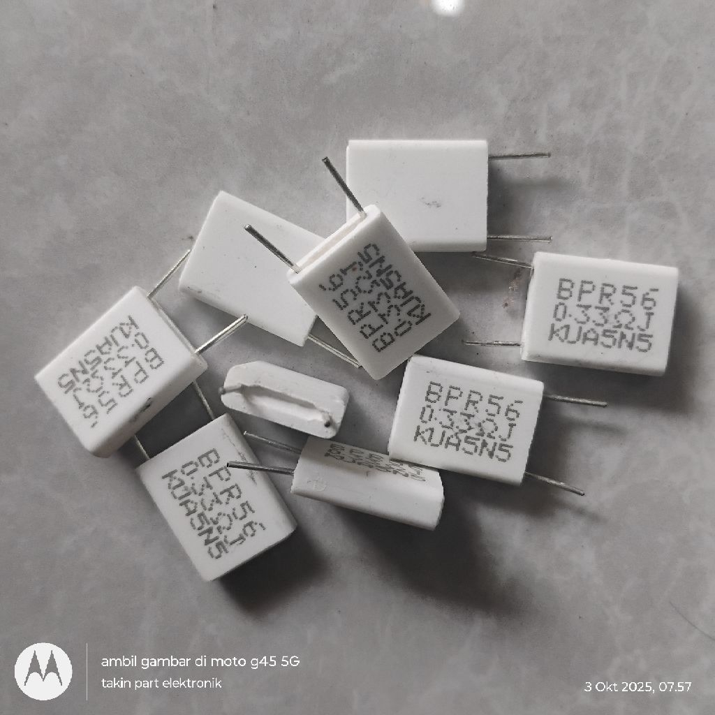 custom resistor kapur gepeng noble