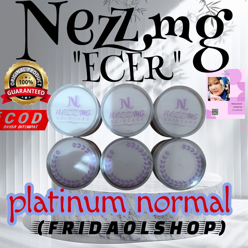ECER CREAM NEZZMG SKINCARE PLATINUM NORMAL 100%Original