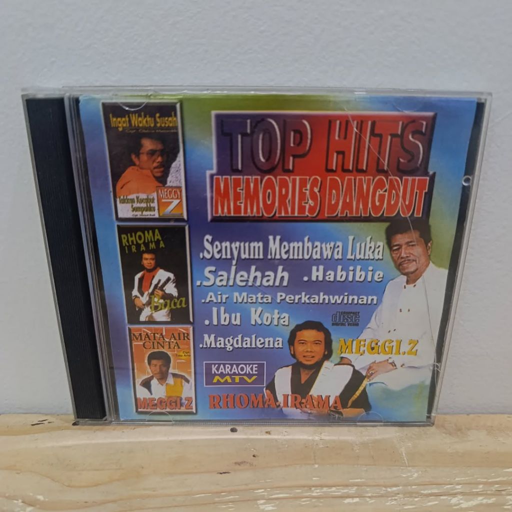 VCD MEGGI Z & RHOMA IRAMA - Top Hits Memories Dangdut (Karaoke MTV)