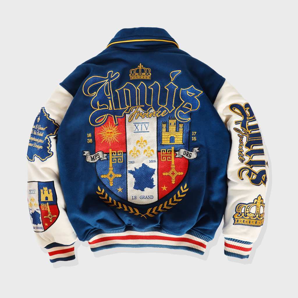 Memphis Origins Varsity Jacket - Louis | Superbowl | Okayama | Saxon | Harimau | Bordeaux | Blast | 