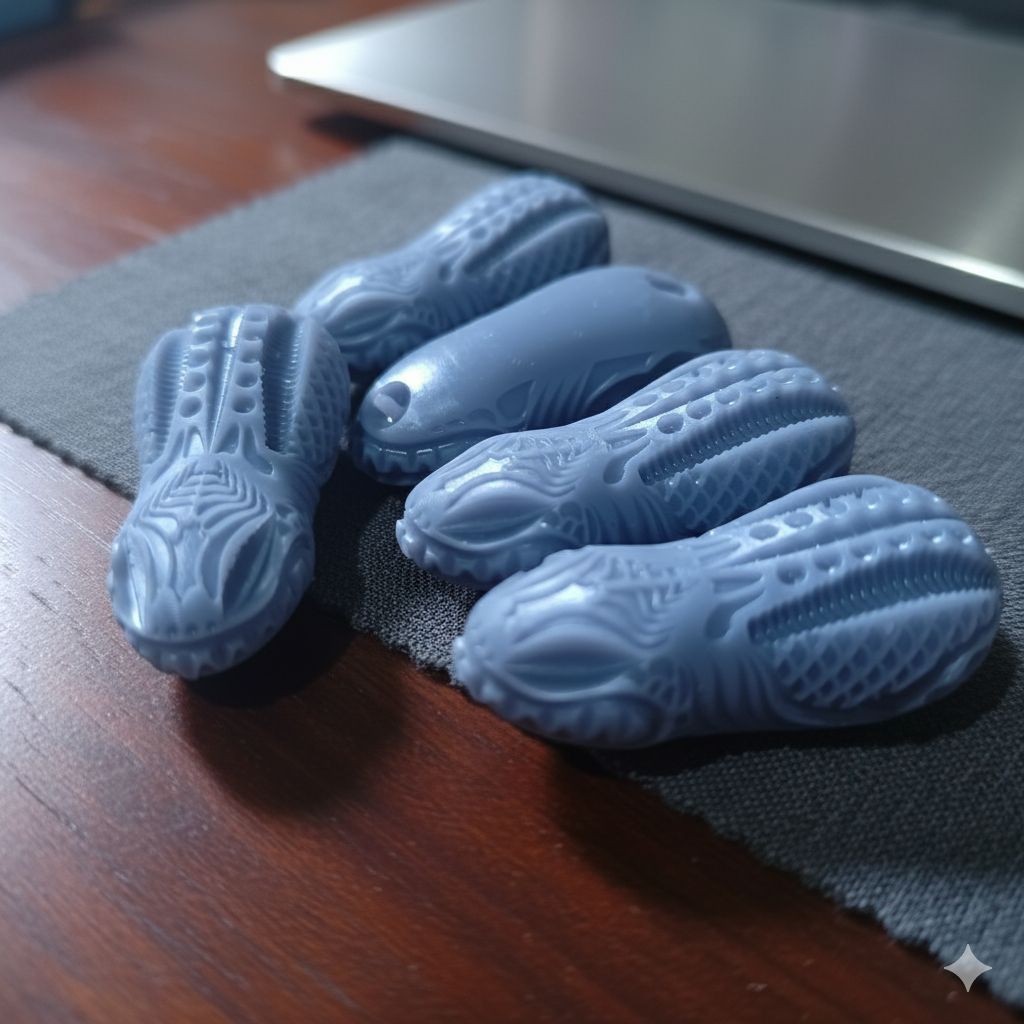 molding soft frog 3d