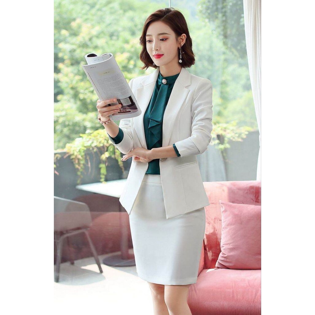 SET JAS WANITA ROK PRNDEK FORMAL