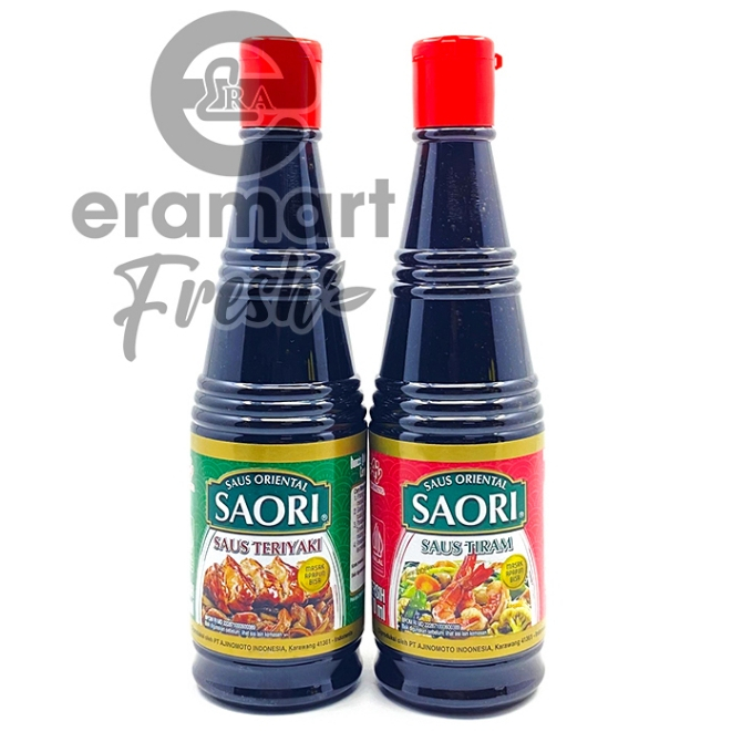 SAORI SAUS TIRAM, TERIYAKI, BULGOGI - SAOS PENYEDAP RASA / ERAMART