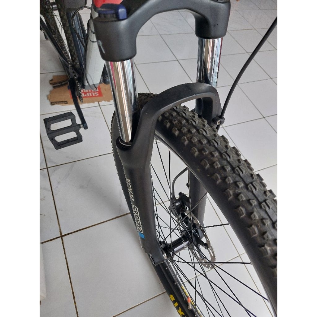 fork mtb 27.5 suntour xcm, TA 15 x 100mm