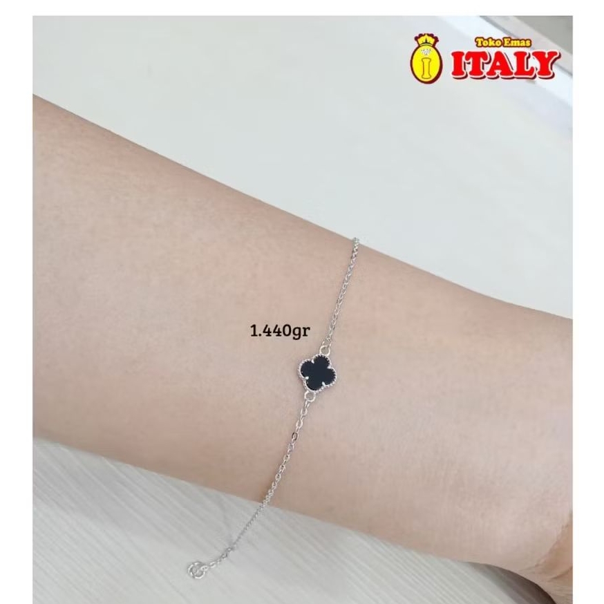 gelang emas tua variasi bunga serut