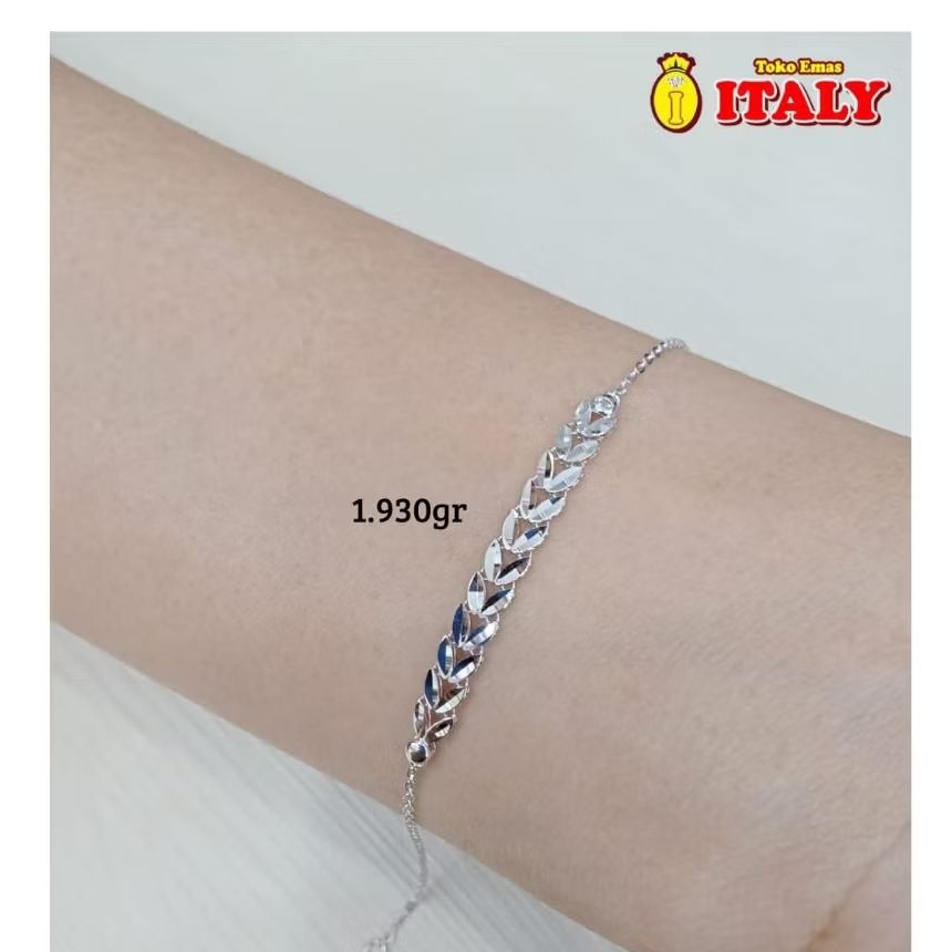 gelang emas tua variasi bunga serut