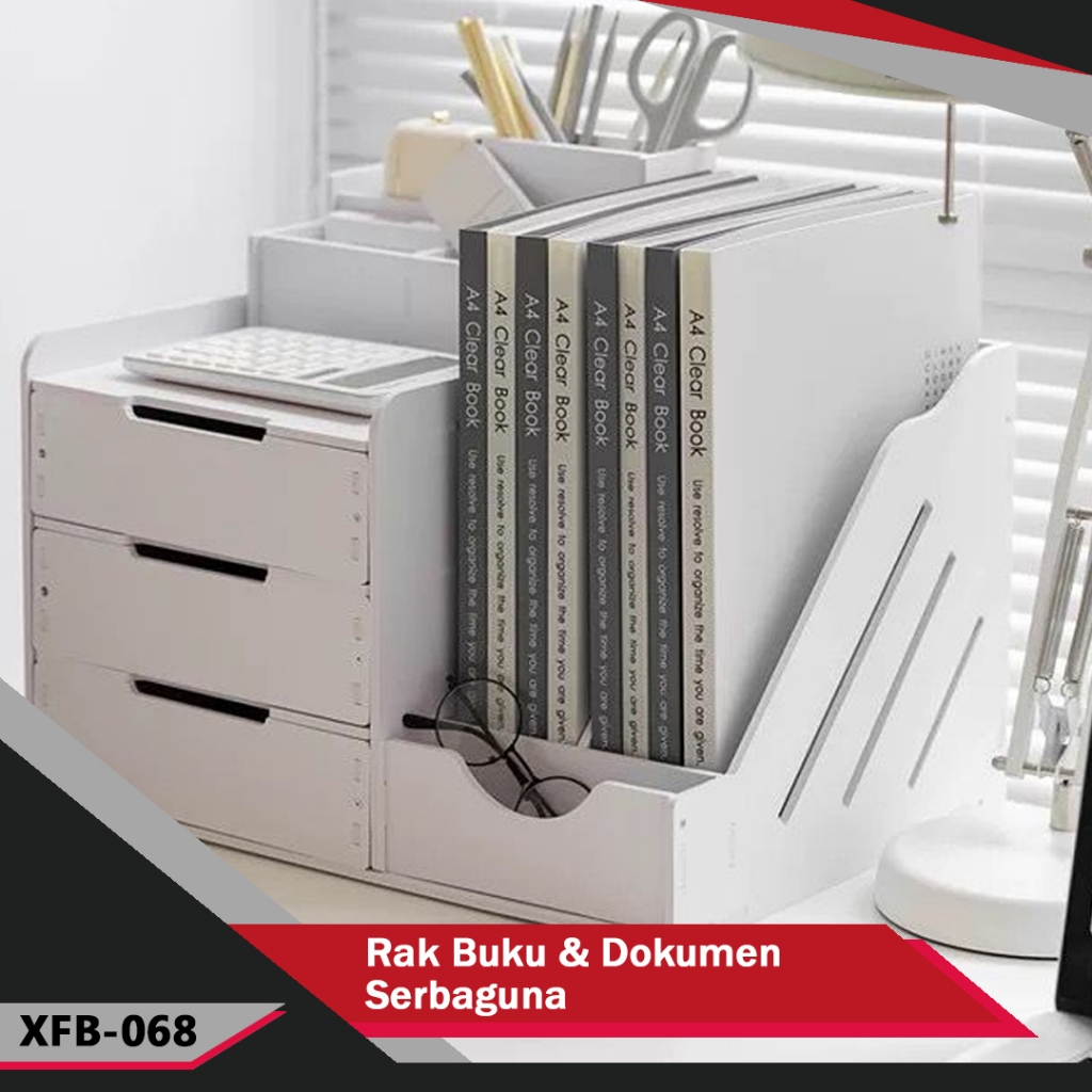 NUOMI.CC - Rak atau Tempat Penyimpanan File Dokumen Kantor diatas Meja