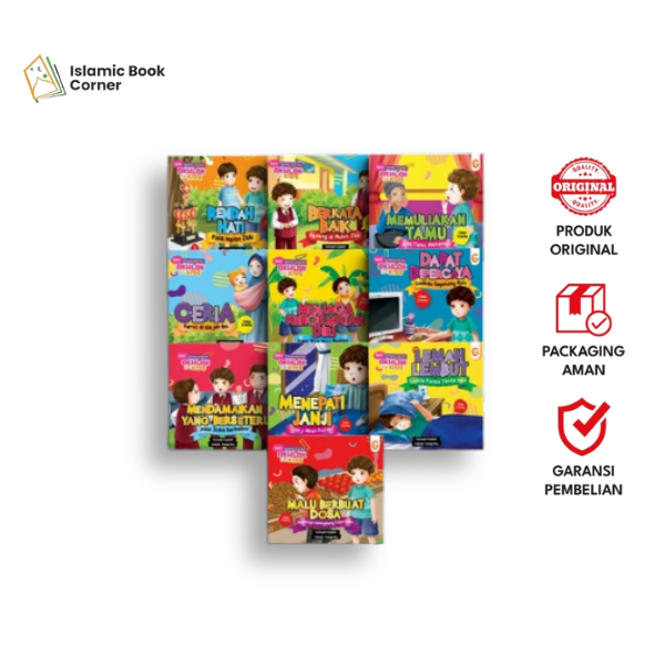 Islamic Book Corner - Buku Anak - 1 Set Seri Akhlak For Kids
