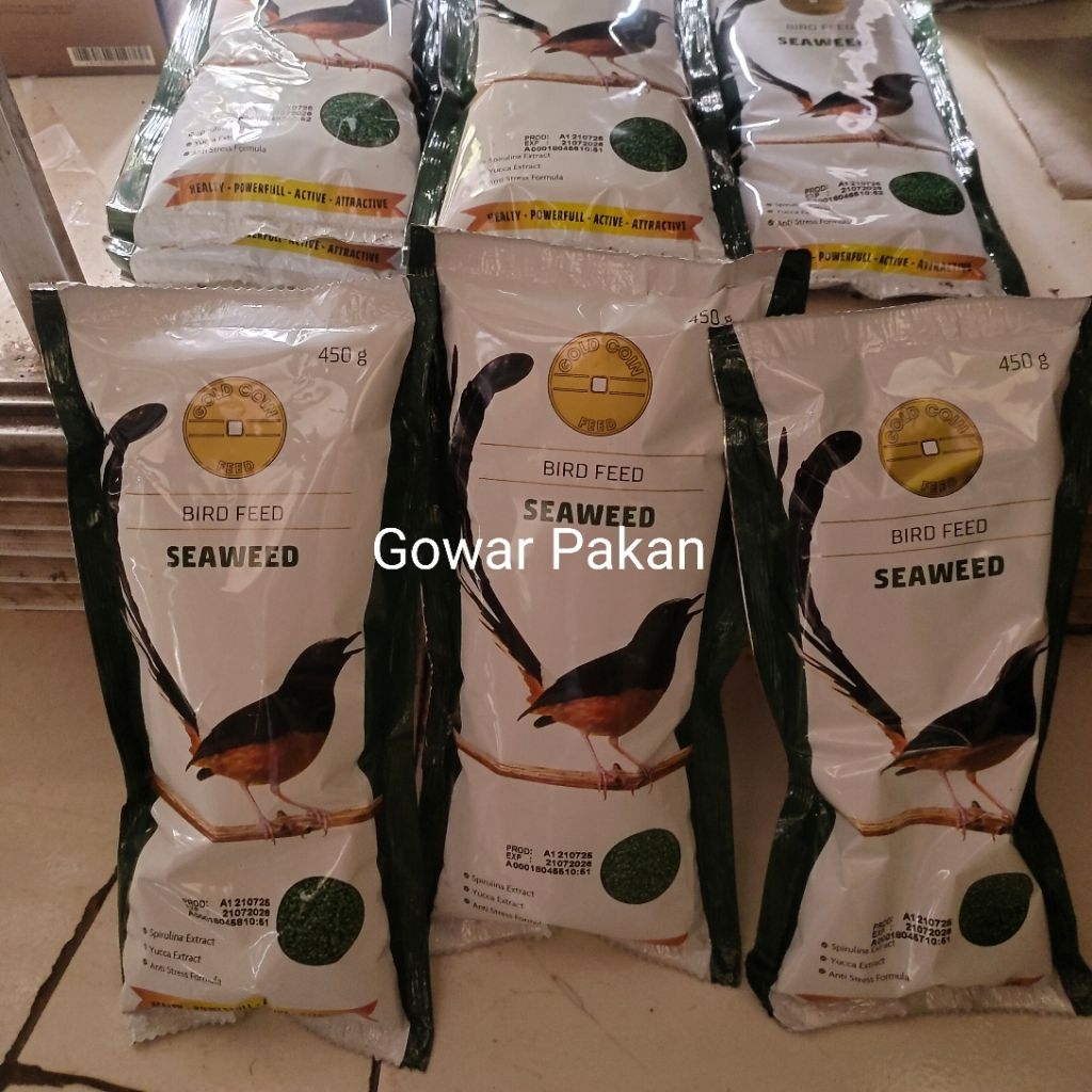 GOLD COIN SEAWEED 450 GRAM GOLDCOIN RUMPUT LAUT HIJAU...