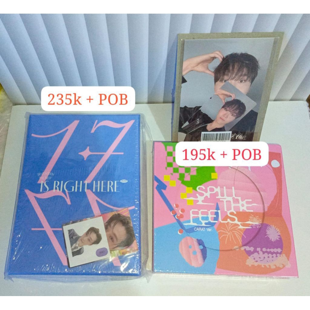 READY SEALED Album Seventeen + POB