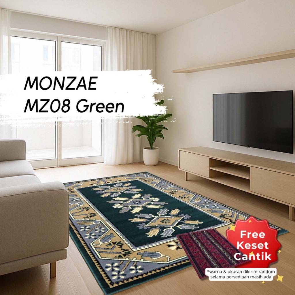 KARPET MIRZAE 210 X 300 MZ08 GREEN