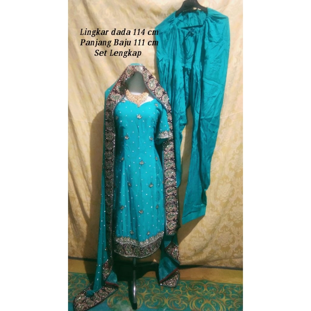 Baju India / Pakistan Salwar Kameez Premium