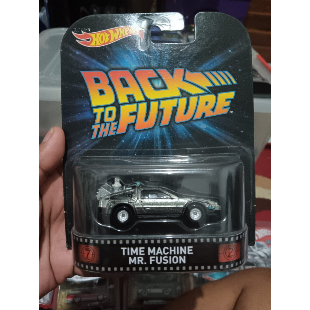 Hot wheels Retro BTTF Back to the future series Time Machine