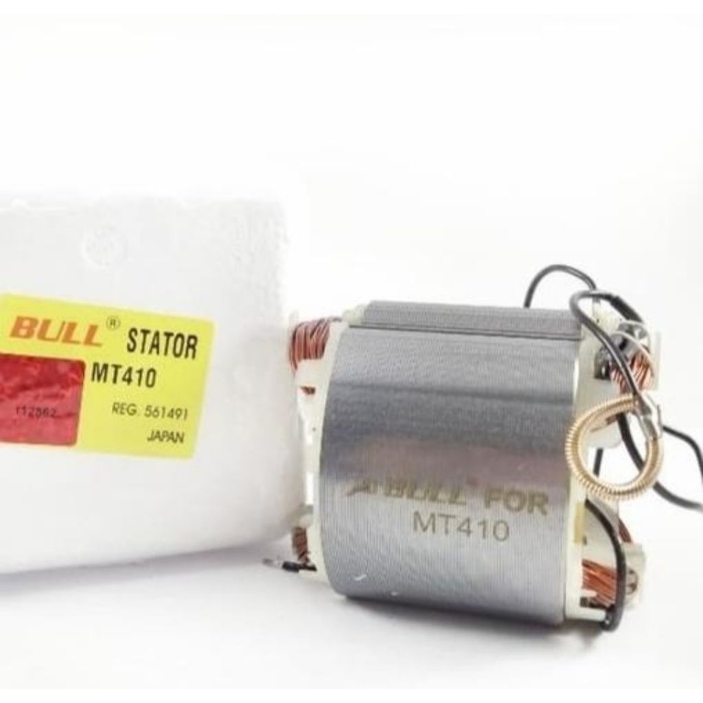 STATOR / ROTOR MESIN MARBLE CUTTER MAKTEC MT410 MT 410 MAKTEC MERK BULL