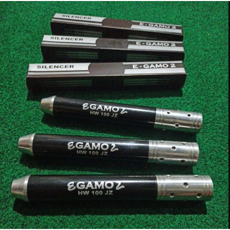 Peredam egamo hw 100 panjang 20cm predam hw100 senyap berkualitas