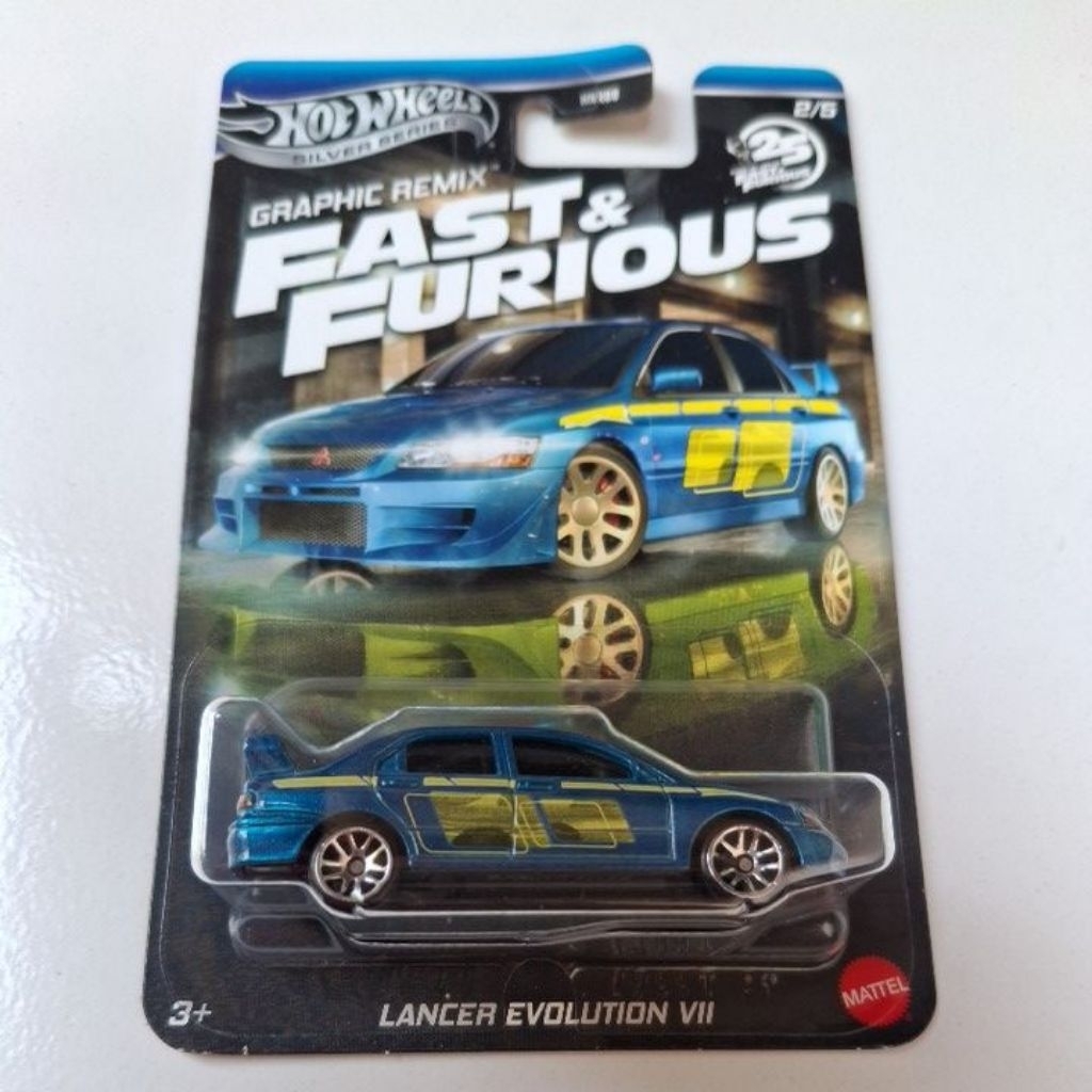 Hotwheels Fast And Furious Lancer Evolution VII