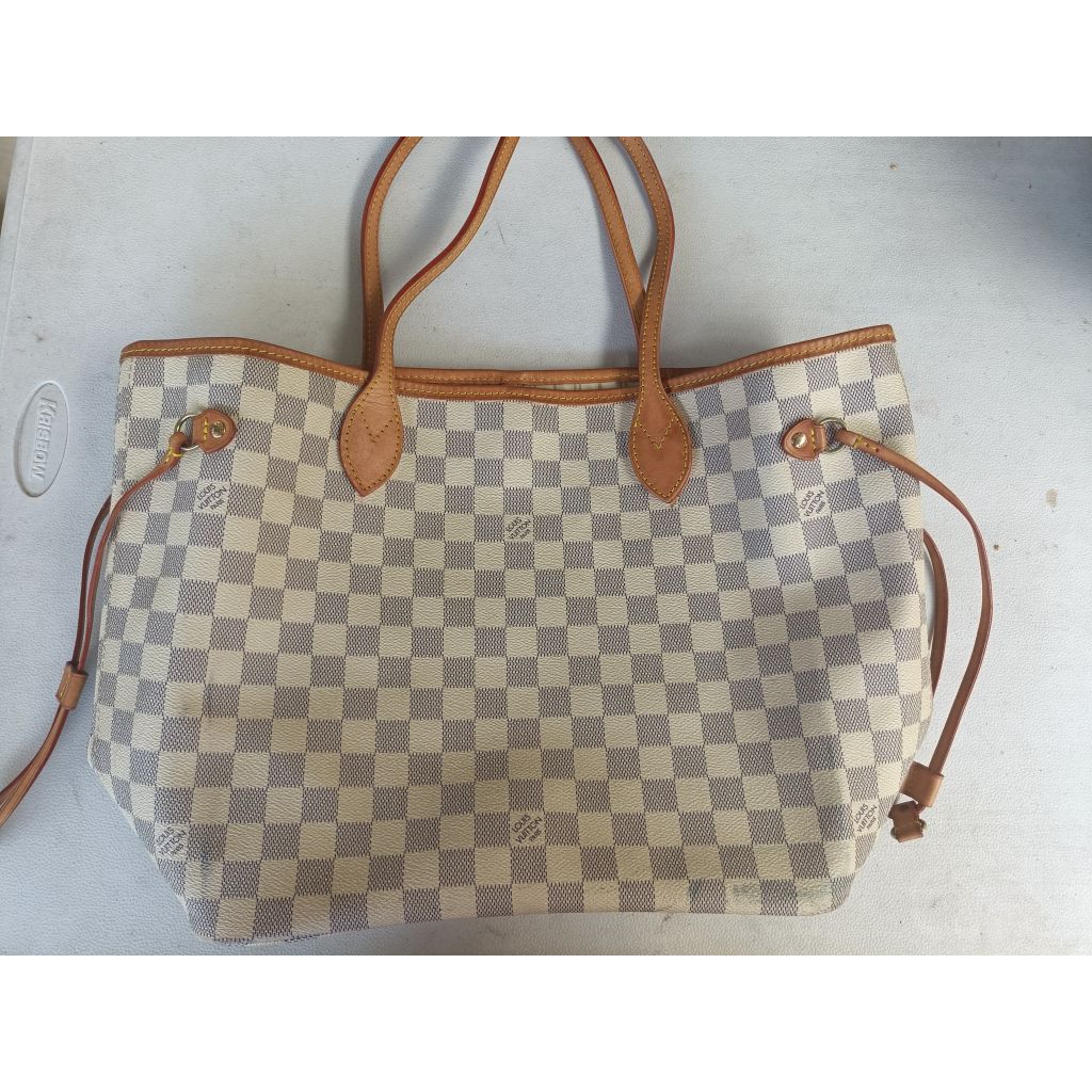 tas branded preloved elvi neverfull azur