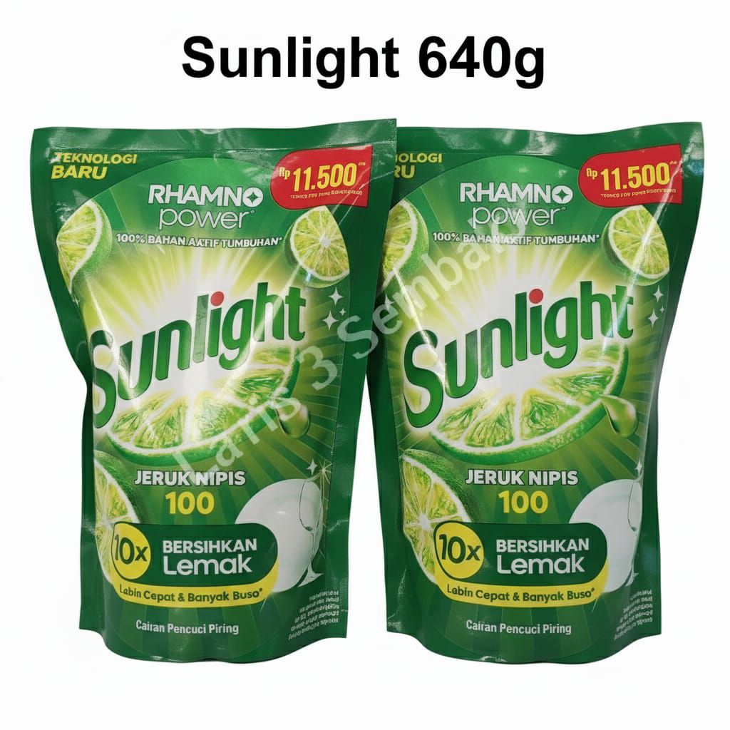 SUNLIGHT 640g. Sunlight Sabun cuci piring 640g
