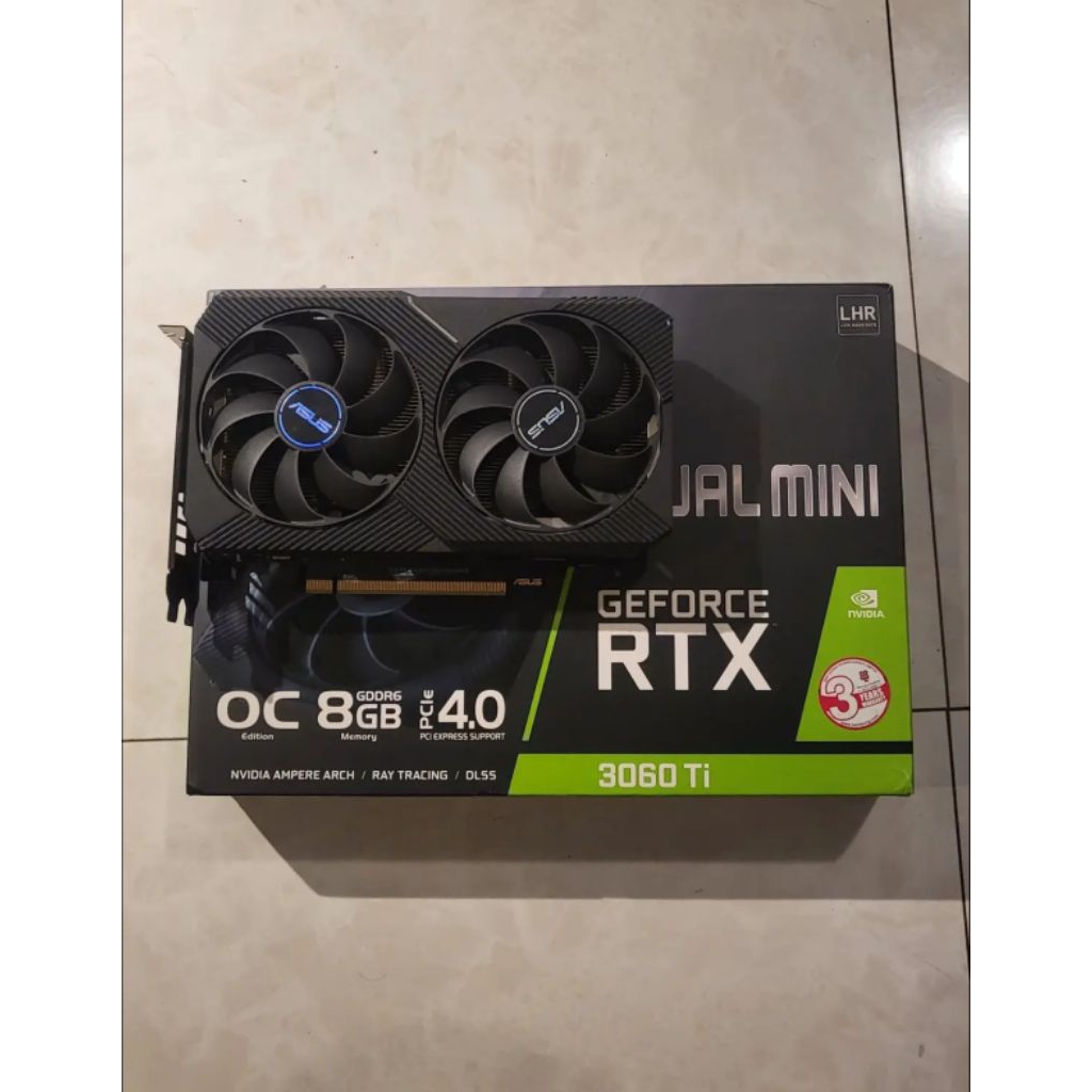 vga asus dual RTX 3060 ti / rtx3060ti 8gb