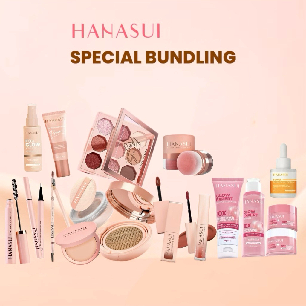 Package Hanasui Perfect 17 In 1 Special Bundling Glow Expert Paket Seserahan Hampers Lengkap Origina