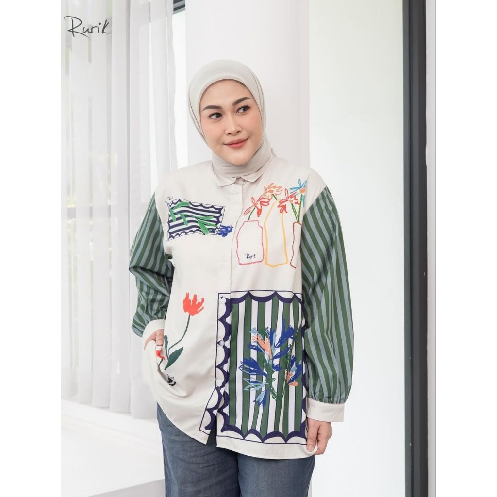 Rurik Kemeja Valeo Terbaru. Valeo Kemeja Rurik Terbaru. Valeo Print Kemeja Rurik. Rurik Original