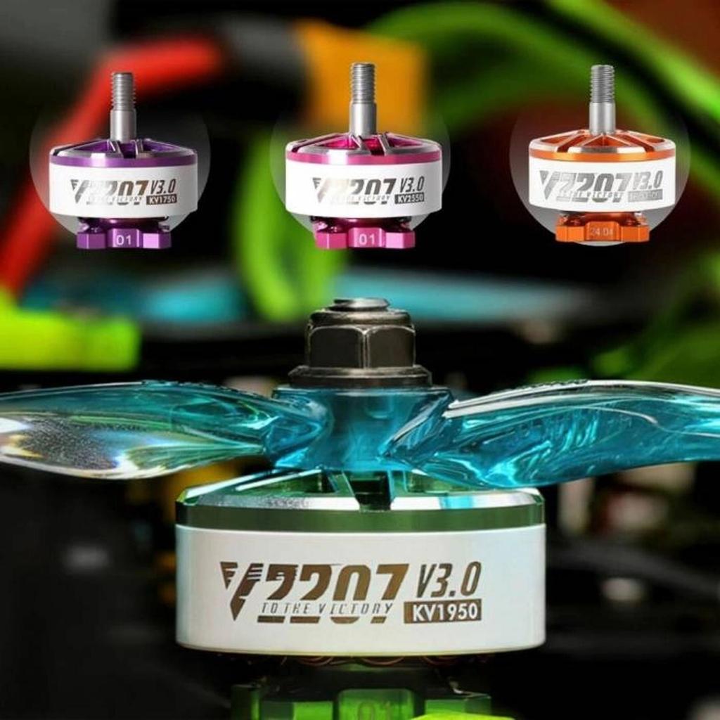 T-Motor Velox V2207 V3 1500KV 1750KV 1950KV 2050KV 2550KV Brushless Motor