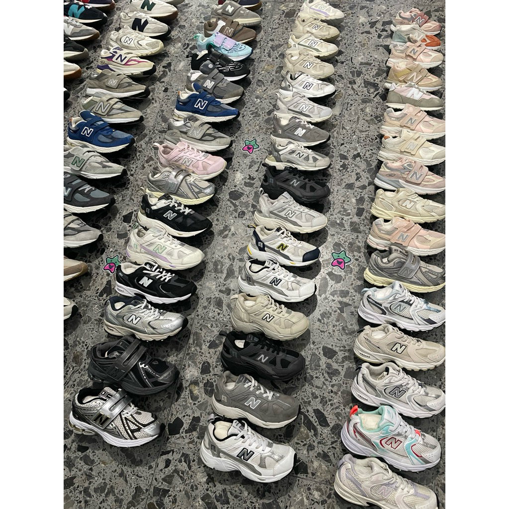 Sepatu anak lari padel pushbike sekolah kids toddler preloved second original