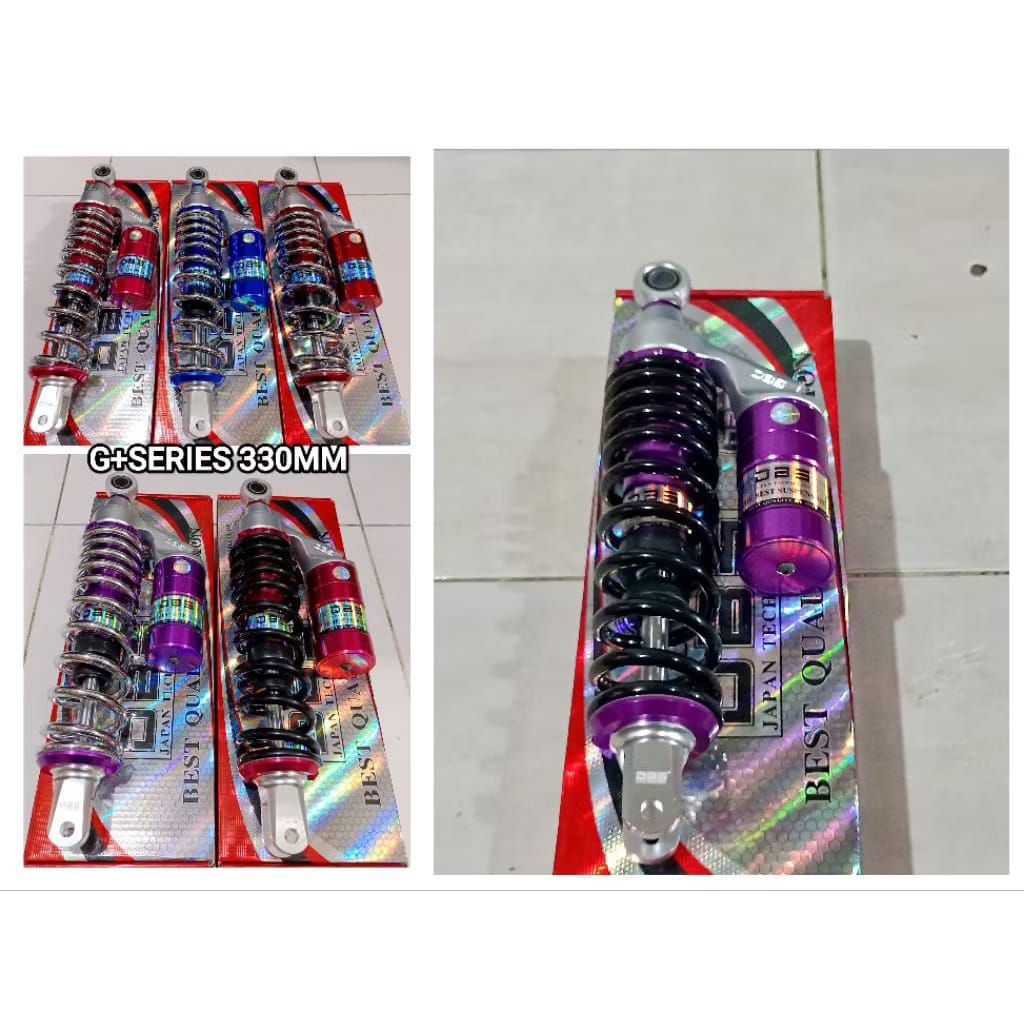 (SHOCK DBS 8899 G-PLUS 330MM) SHOCK DBS VARIO 150/125 BEAT FI / BEAT STREET / SCOOPY FI