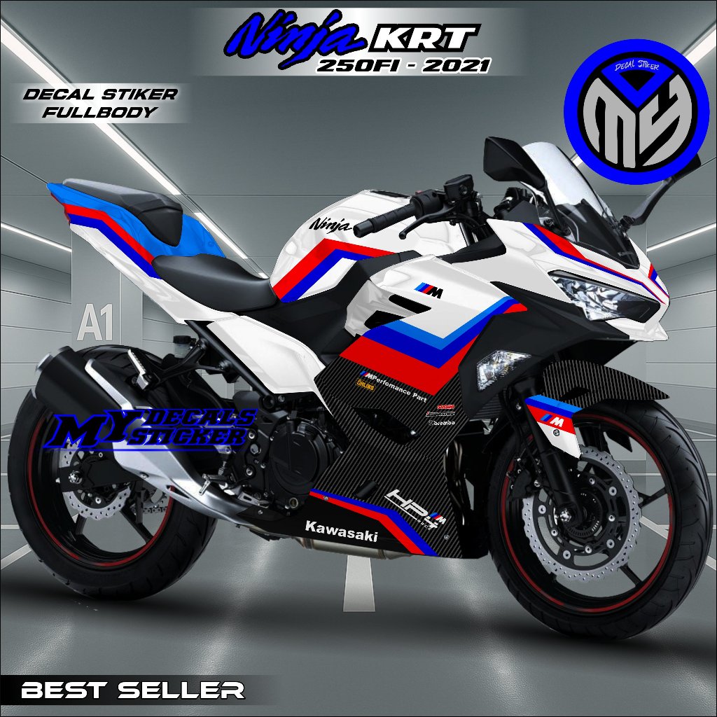 Stiker Decal Ninja Krt 250 Fi 2021 Fullbody Bisa Custom Decal Stiker Ninja 250 Fi New KRT 2023