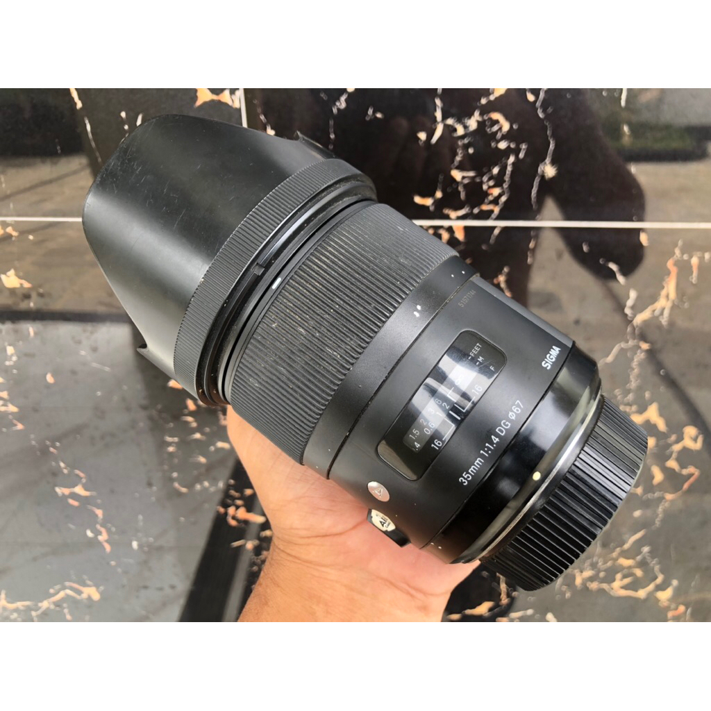 Lensa Sigma 35mm F1.4 For Nikon