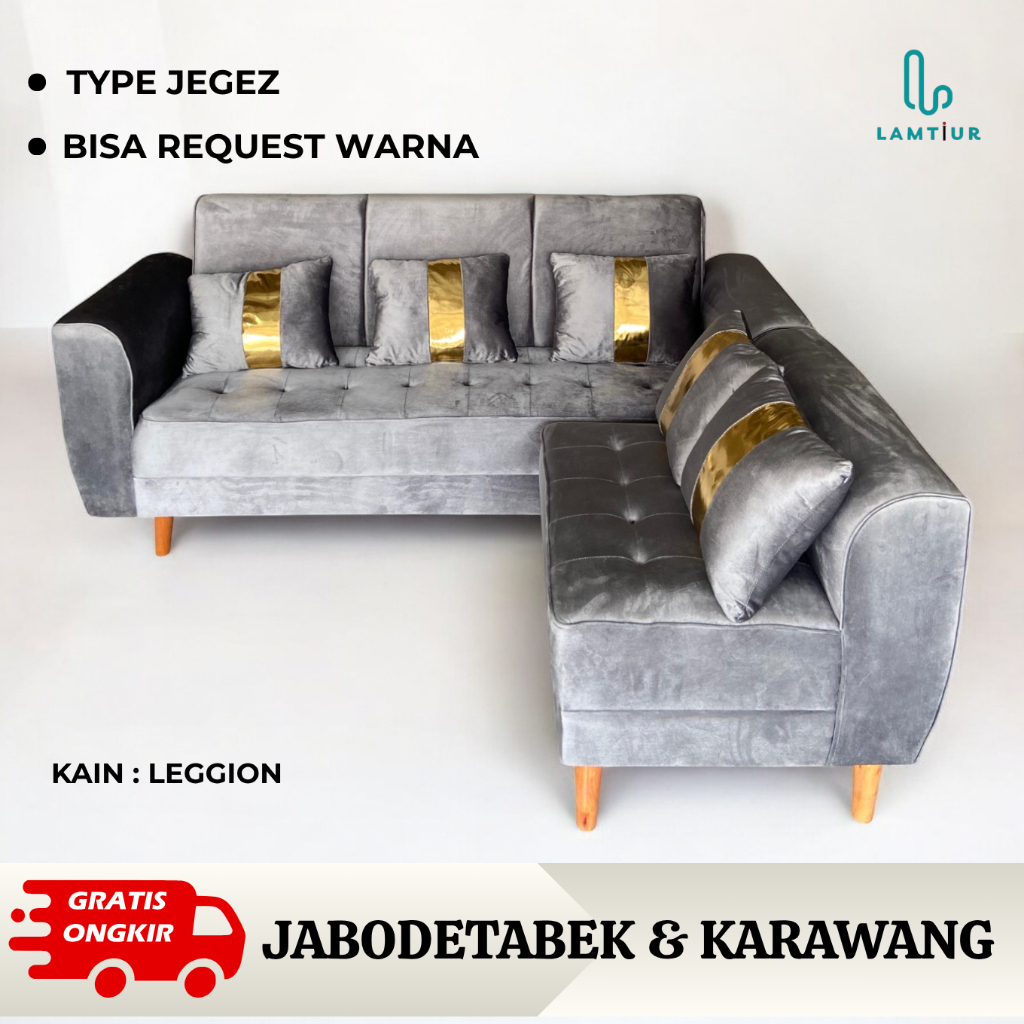 Sofa L Putus Retro / L Putus Retro / Type Jegez