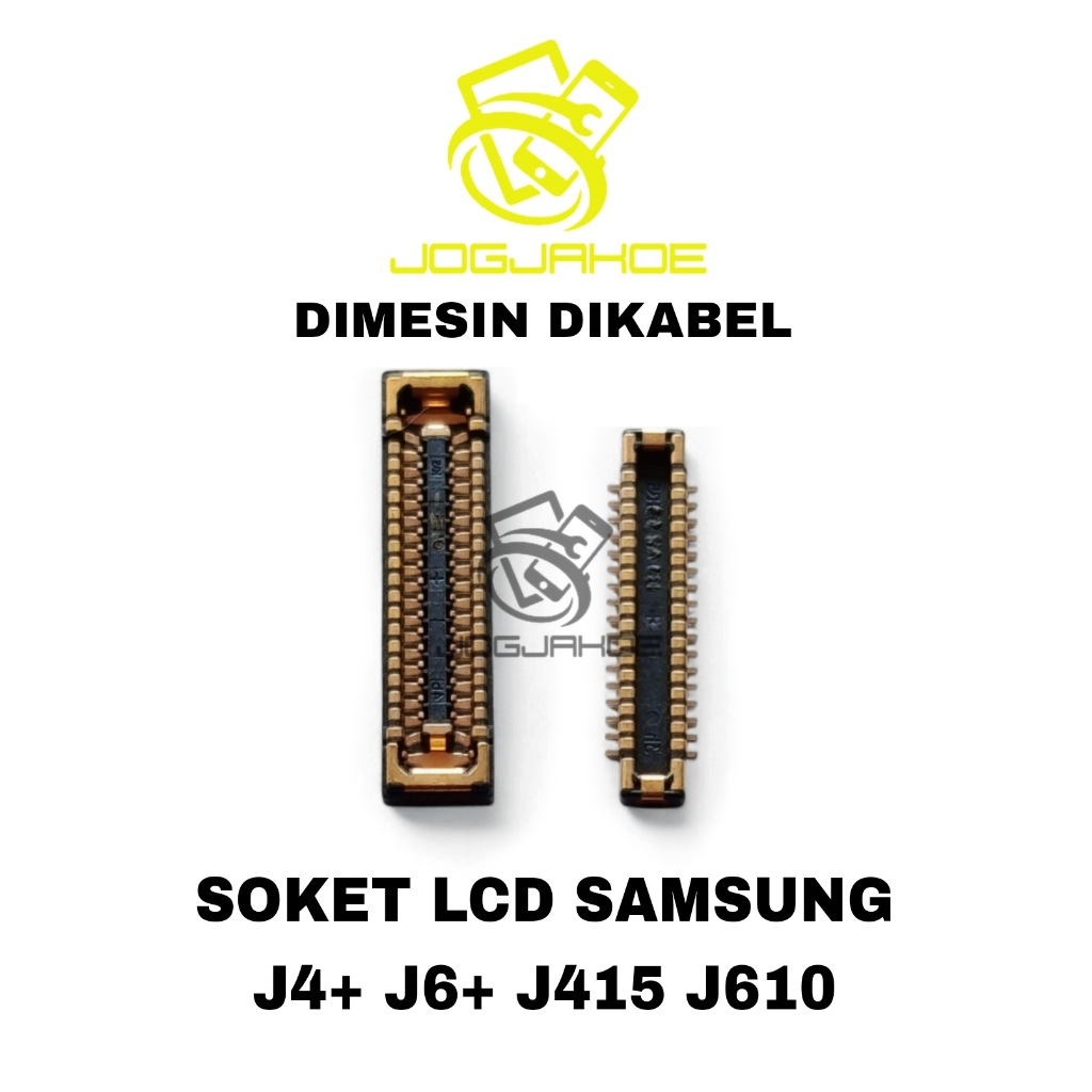 KONEKTOR LCD SAMSUNG J4 PLUS J6 PLUS J415 J610 CON BOARD LCD 34 PIN