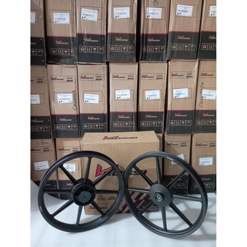 Veleg Grand Vrossi Swan Palang 8 Black velg grand hitam palang 8