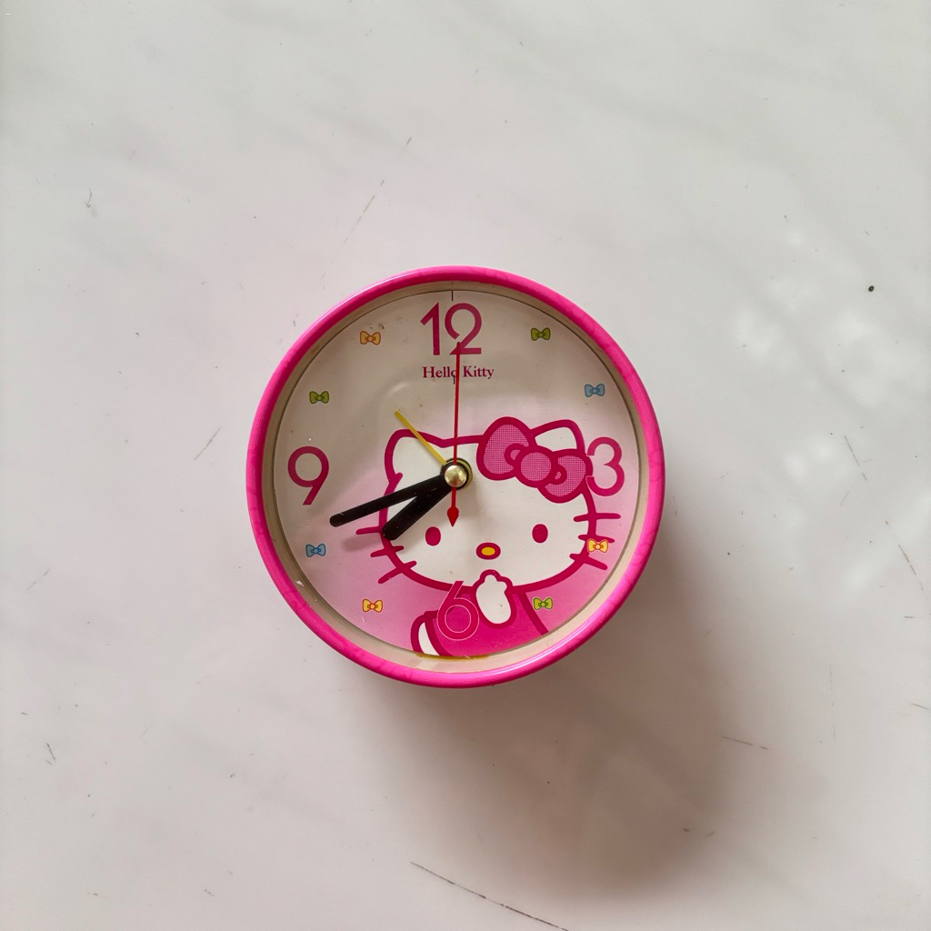 Jam Anak Pink Hello Kitty