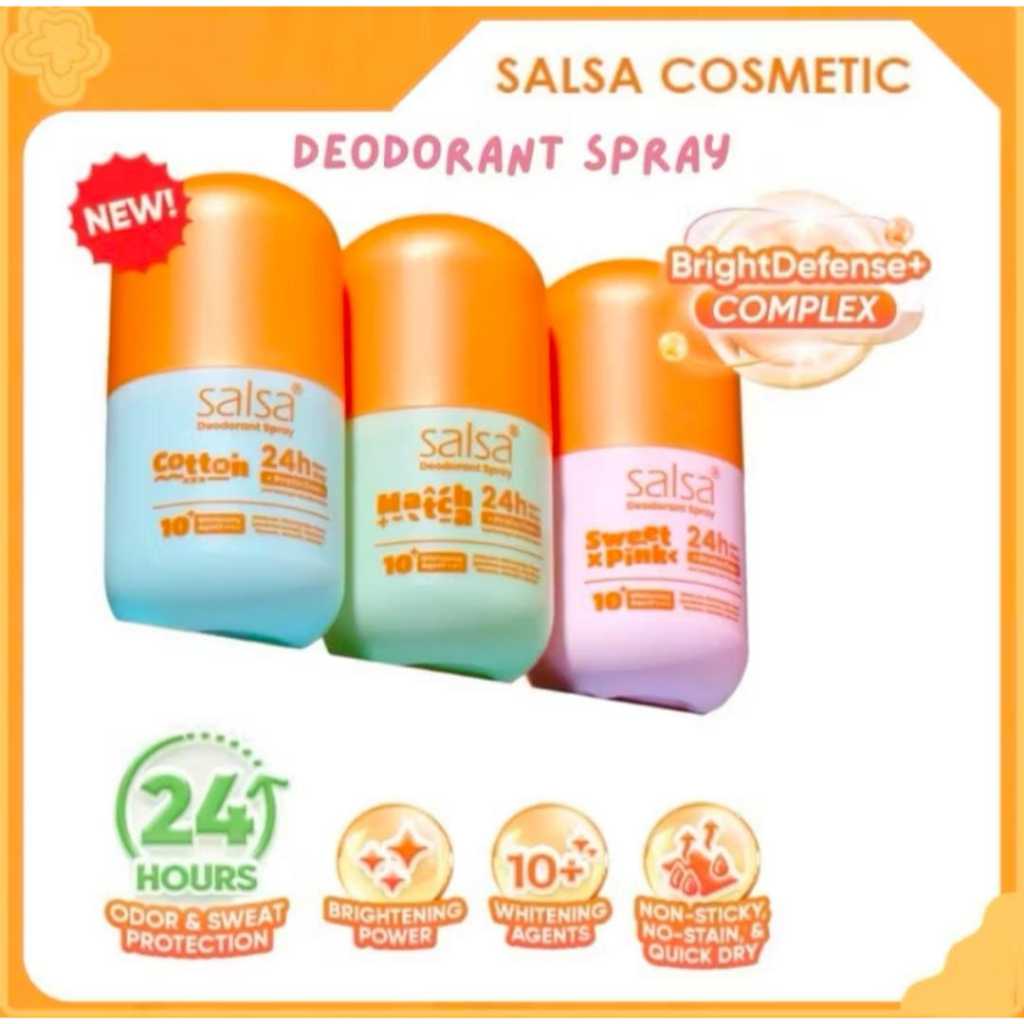 [Deo Spray] Salsa Deodorant Spray | Deodorant Antiperspirant BD