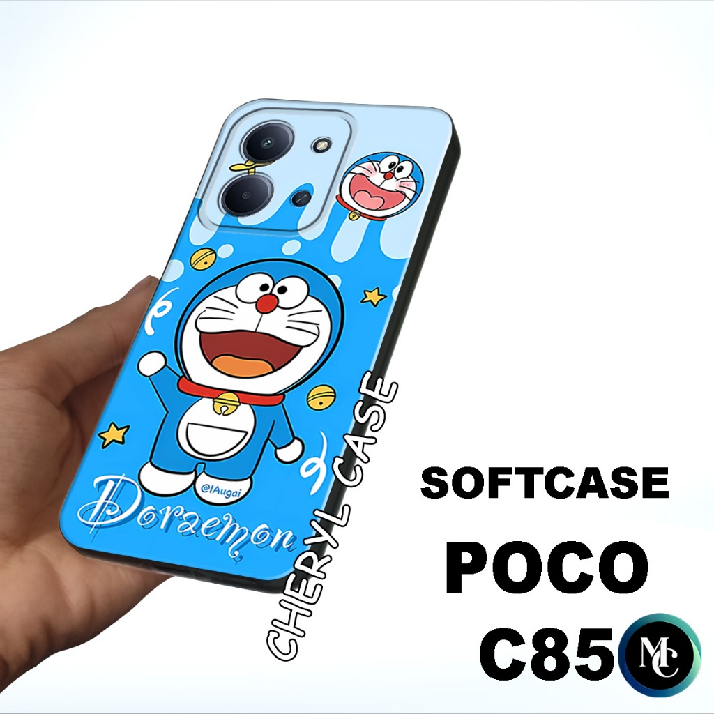 case karet untuk Hp POCO C85/CC23/softcase POCO C85/casing POCO C85/case handphone