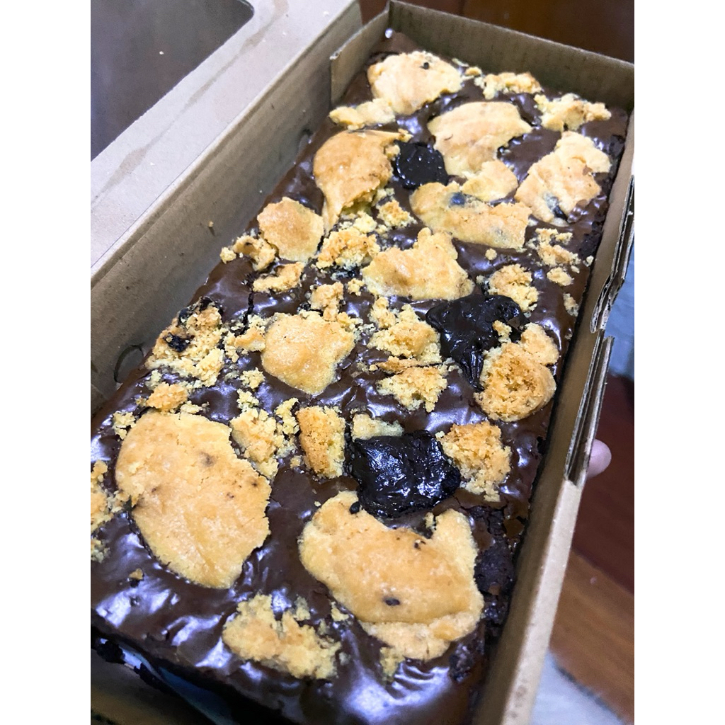 Brownies Cookies Fudge Browkies Brownies Panggang