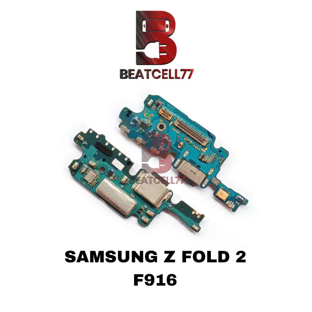 Konektor Charger Samsung Z Fold 2 F916 Papan Cas Mic Flexi Board Pcb