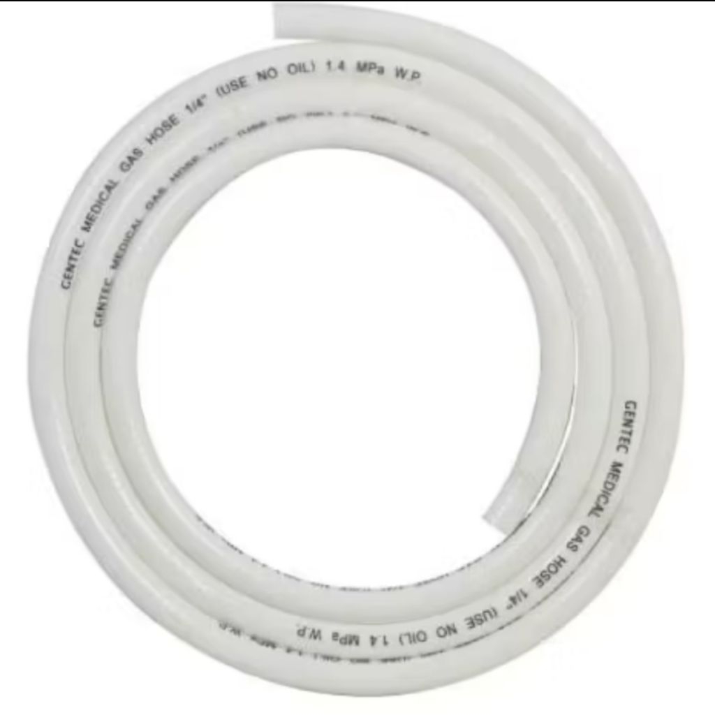 Selang gas medis Oksigen/Selang Ventilator 02 per meter