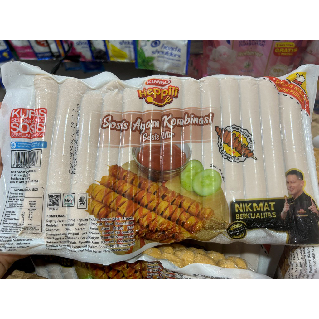 Sosis Kimbo Ulir Happy 1 KG