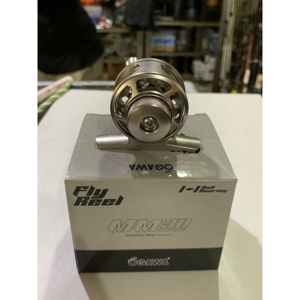 TOKOS STAINLESS OGAWA FLY REEL MM 30