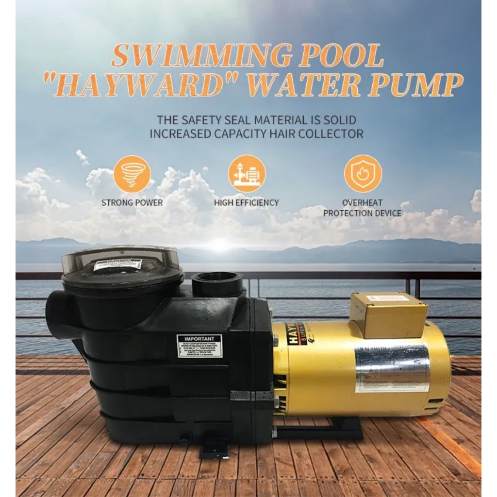 Pompa Kolam Renang Hayward 1Hp - Model SP1005 Mesin Pompa Kolam Hayward 1 Hp