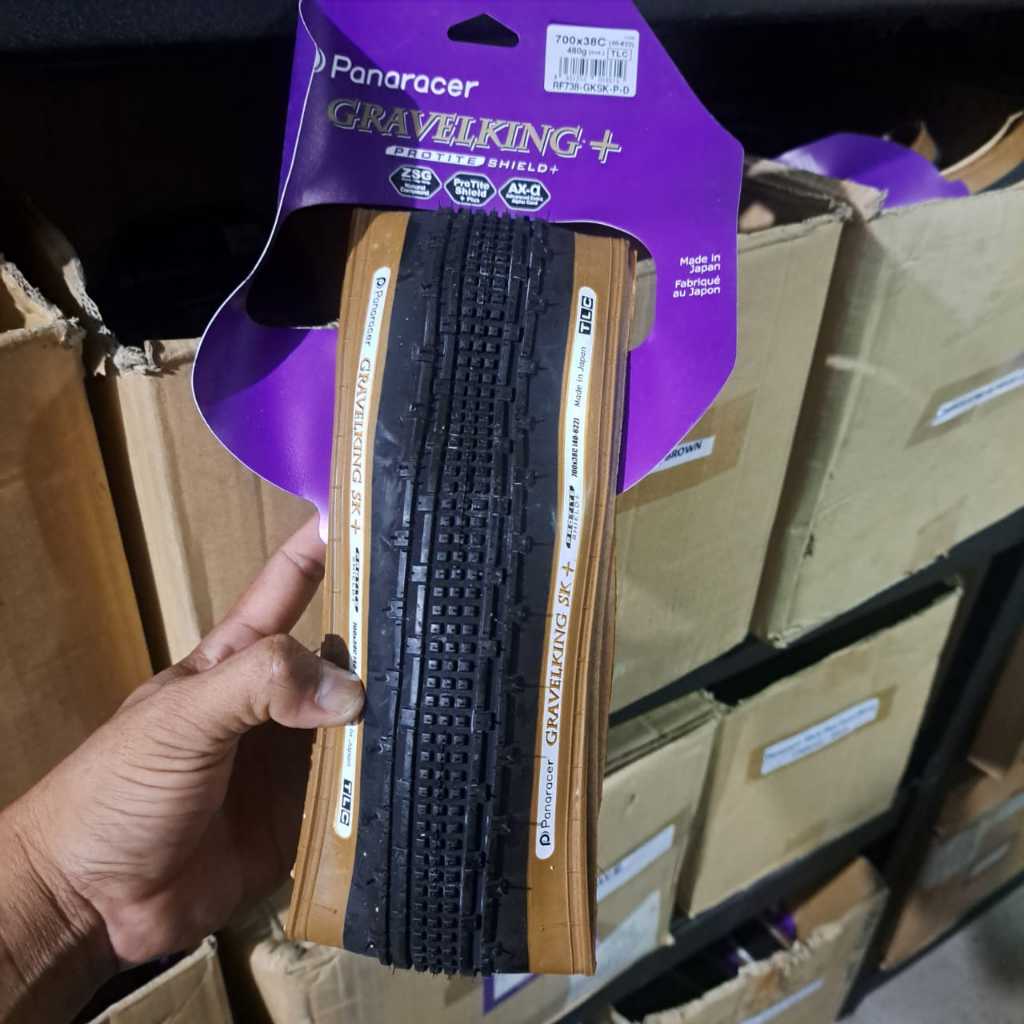 Panaracer Gravelking SK Plus 700 x 38 Black Brown